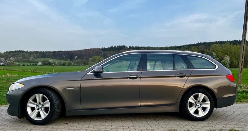 bmw dolnośląskie BMW Seria 5 cena 72000 przebieg: 278000, rok produkcji 2013 z Pionki